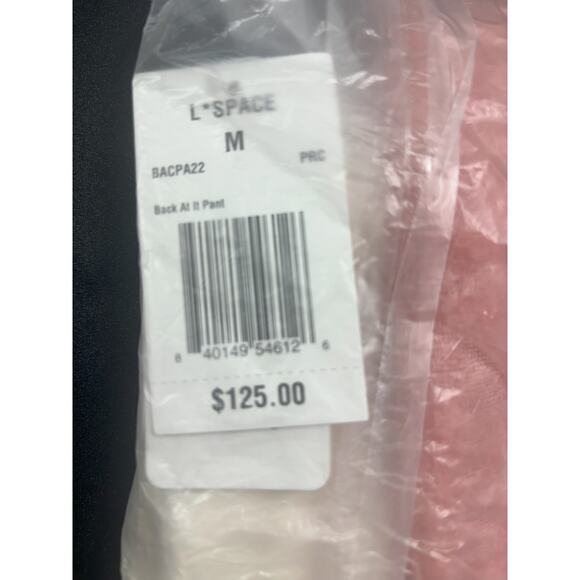 L*Space NWT Back At It Pant in Primrose-Cream in Size‎ Medium MSRP $125 - Picture 4 of 5